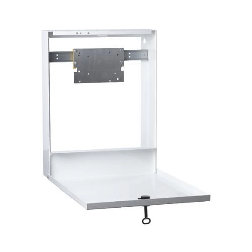 OR-Skåp A4 Alarmtech OR-SKAP Armoire A4 avec serrure coupe-feu pour documents A4, porte horizontale, blanc